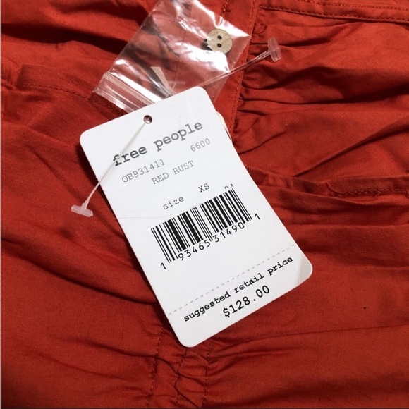 Free People Orange Mini Dress - Picture 13 of 14